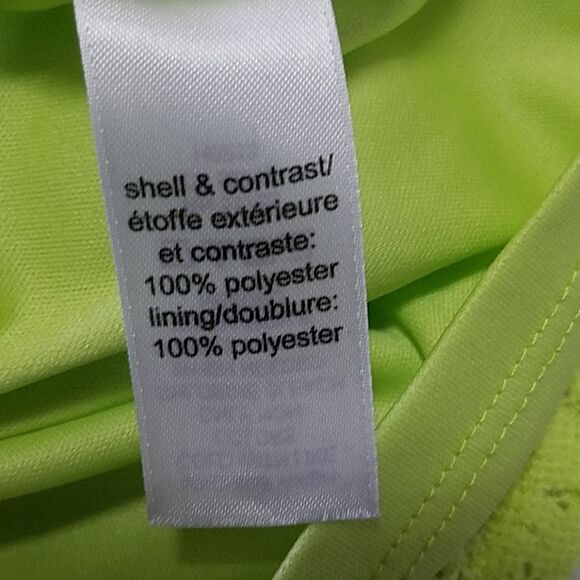 Maurices Neon Green Lace Dress (Medium) - Picture 5 of 5